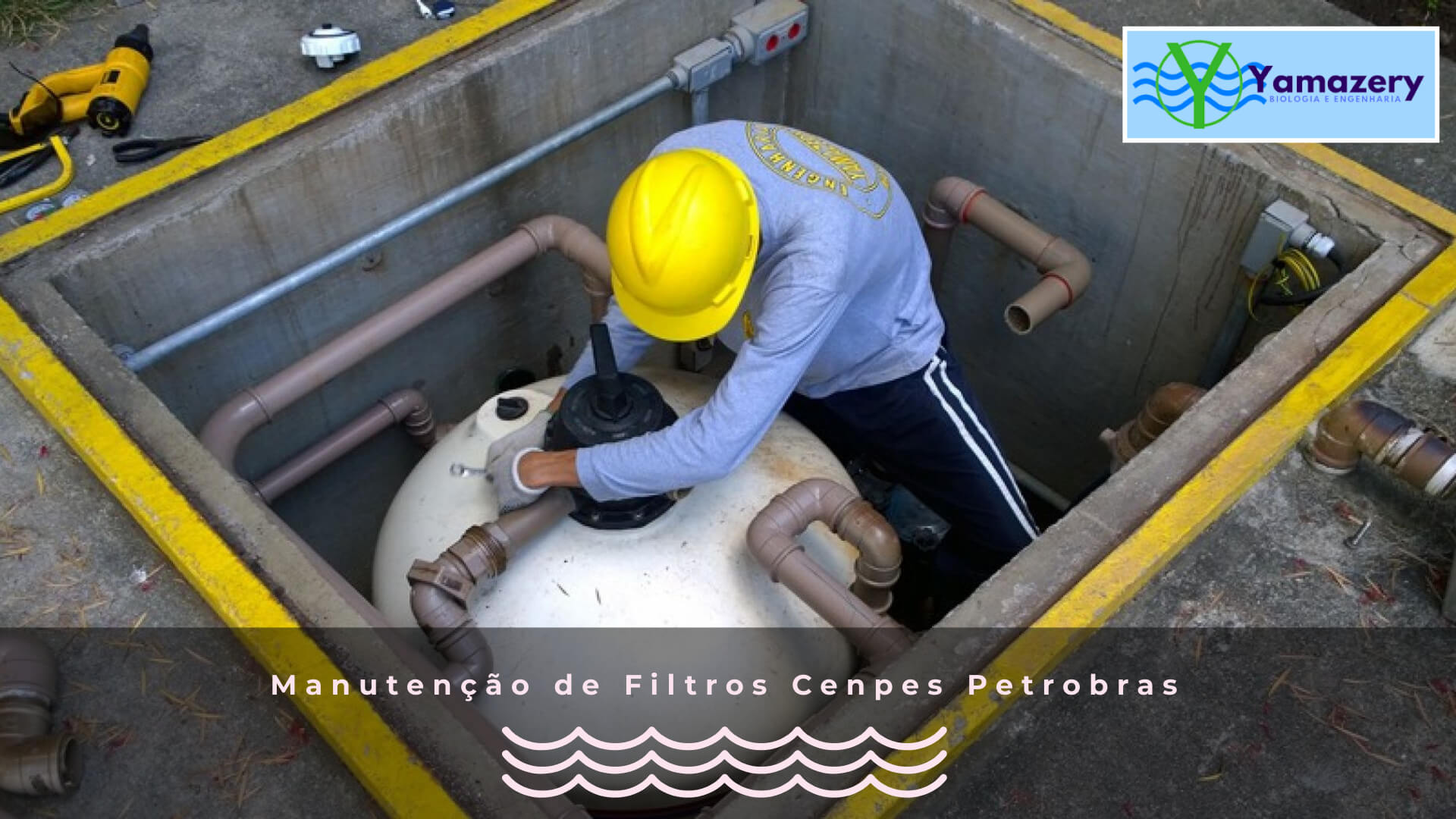 Manutenção de filtros Cenpes Petrobras